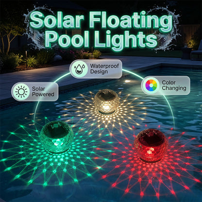 🔥 Nouveau best-seller ❤️‍🔥 Lampes flottantes solaires pour piscine