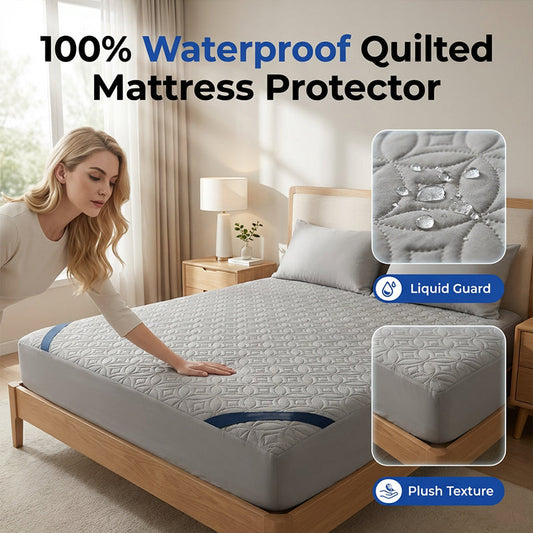 🛏️ Tapis de protection premium – résistant à l'eau, à l'activité physique et aux substances nocives – protège contre les allergies, les allergies et les allergies – idéal pour les allergies, les enfants et les ménages ✨🛡️