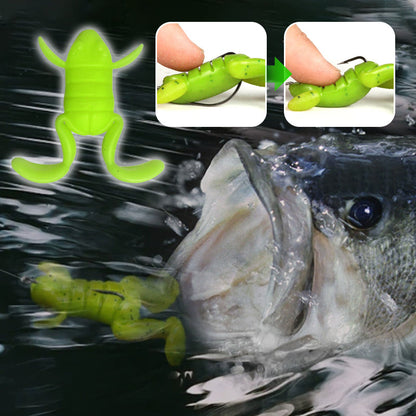 Leurre de pêche grenouille bionique