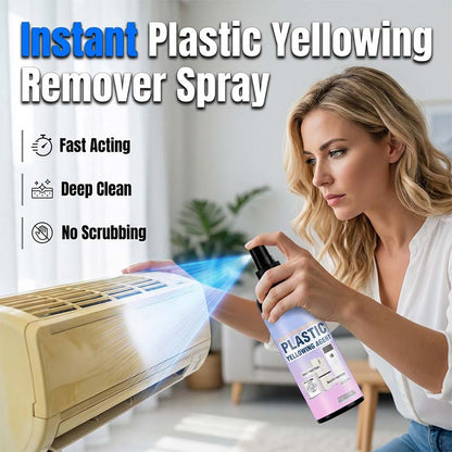Spray multi-usages pour plastique jauni