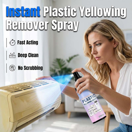 Spray multi-usages pour plastique jauni