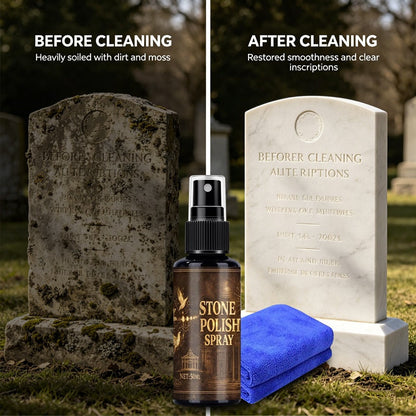 Spray de polissage Tombstone avec serviette