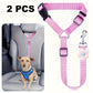 Ceinture de sécurité auto et laisse de promenade 2 en 1 pour chien