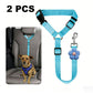 Ceinture de sécurité auto et laisse de promenade 2 en 1 pour chien