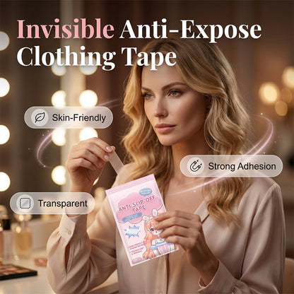 Ruban adhésif invisible anti-dévoilement pour vêtements