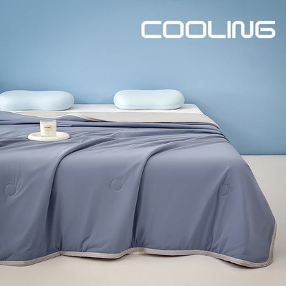 Couette d'été réversible et rafraîchissante