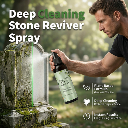 Spray rénovateur pour pierres et nettoyant pour pierres tombales
