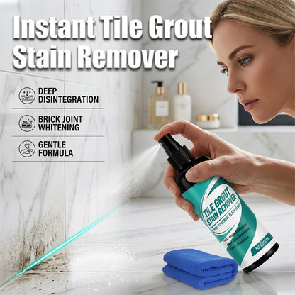 🧴✨ Nettoyant pour carrelage – Élimine les moisissures et les taches, nettoie les joints et le carrelage en une seule pulvérisation – Paiement à la livraison ✅