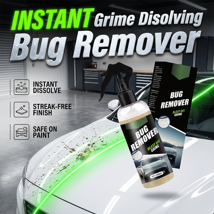 Spray nettoyant insectes pour voiture