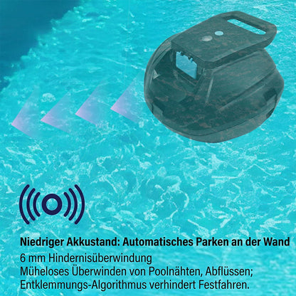 Robot nettoyeur de piscine sans fil – puissant, intelligent et sans effort
