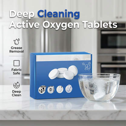 Comprimés nettoyants multifonctionnels à l'oxygène actif
