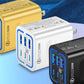 📢📢 -50 % ⏰ Chargeur mural USB-C 50 W à 6 ports