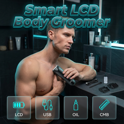Tondeuse électrique pour poils du corps pour hommes