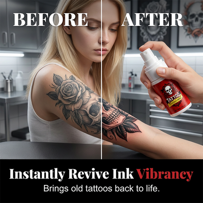 Spray hydratant pour les soins après tatouage