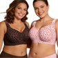 🏆LAST DAY SALE 49% OFF 🔥Super Firming Leopard Print Jelly  Bra | Women Wirefree Bras 👍No More Sagging Breasts