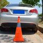 Cône de signalisation réfléchissant pliable 🎁Lumières LED offertes