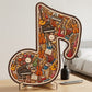 📢📢50% DE RÉDUCTION !! ⏰Puzzle en Bois en Forme de Note de Musique🎶🧩