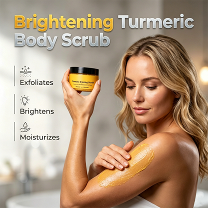 🔥2 achetés, le 3e offert🔥Gommage corporel exfoliant au curcum
