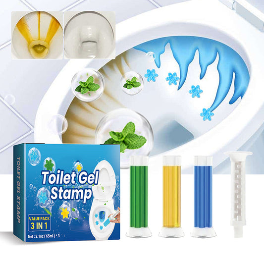 Lot de 3 tampons de gel pour toilettes 42 Fleurs | 6 parfums frais | Nettoyant désodorisant longue durée pour salle de bain