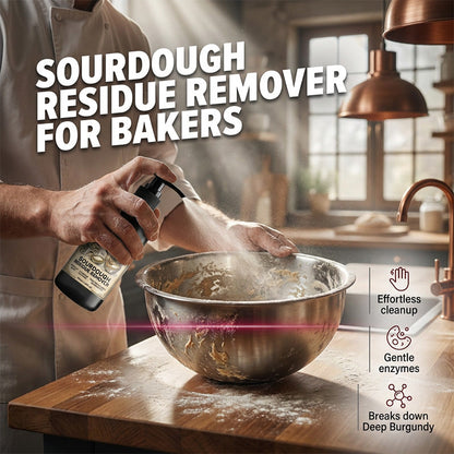Enlèvement des résidus de levain pour boulangers
