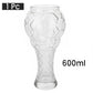 Verre en forme de ballon de football pour les fans de sport