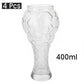 Verre en forme de ballon de football pour les fans de sport