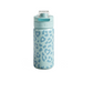 Bouteille d'eau isotherme à motif léopard avec double bouchon