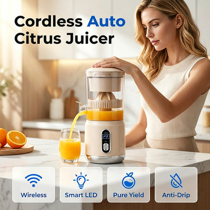 Presse-agrumes électrique portable sans fil