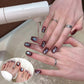 Vernis gel Spar œil de chat brillant à paillettes magnétiques pour ongles
