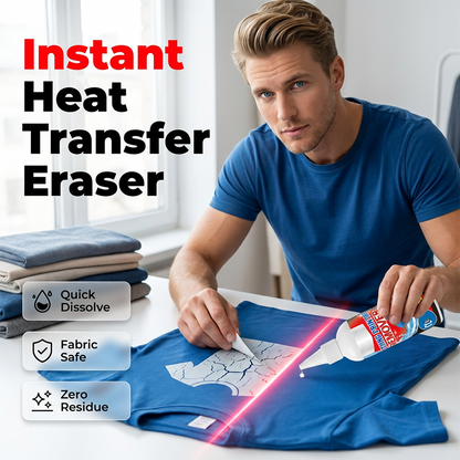 Détachant pour impression textile, logos et adhésifs thermocollants