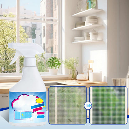 Spray nettoyant pour moustiquaires sans rinçage