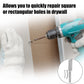 🛠️ Clips de réparation en acier inoxydable pour plaques de plâtre de 12,7 mm (1/2 po) — Fixation murale sans montants, sans support nécessaire 🔩