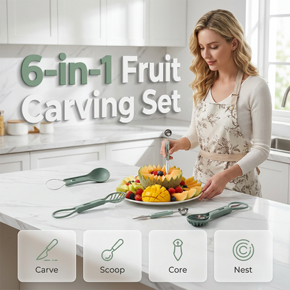Ensemble de cuillères à melon multifonctionnelles