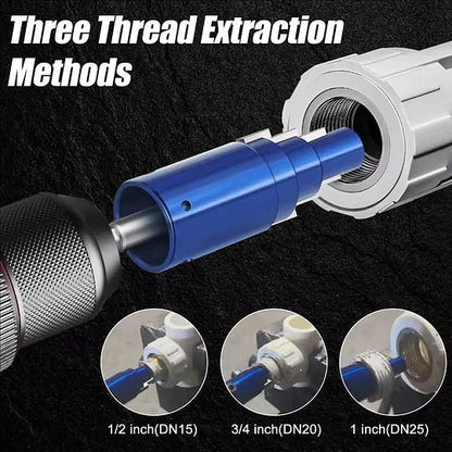Extracteur de tuyaux et de vannes 3 en 1