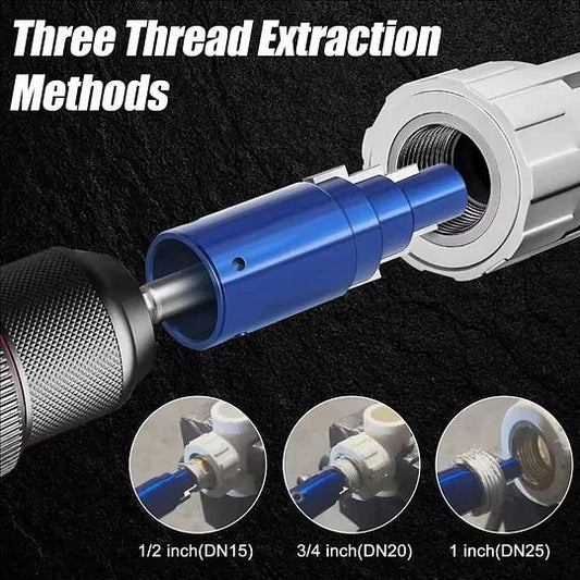 Extracteur de tuyaux et de vannes 3 en 1
