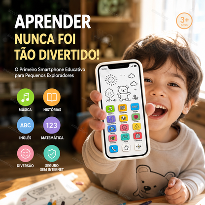 📱 50 % DE RÉDUCTION – Smartphone éducatif pour enfants | Pédagogique, protège les yeux et idéal pour l'apprentissage ✨👶