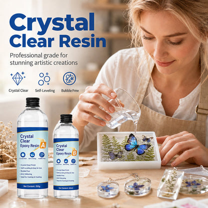 Kit de résine époxy transparente