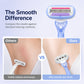 🔥Offre spéciale : 50 % de réduction !🔥 Manche de rasoir 5 lames pour femme – Prise en main ergonomique et antidérapante, compatible avec les recharges 🪒