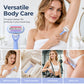 🔥Offre spéciale : 50 % de réduction !🔥 Manche de rasoir 5 lames pour femme – Prise en main ergonomique et antidérapante, compatible avec les recharges 🪒