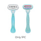 🔥Offre spéciale : 50 % de réduction !🔥 Manche de rasoir 5 lames pour femme – Prise en main ergonomique et antidérapante, compatible avec les recharges 🪒
