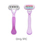 🔥Offre spéciale : 50 % de réduction !🔥 Manche de rasoir 5 lames pour femme – Prise en main ergonomique et antidérapante, compatible avec les recharges 🪒