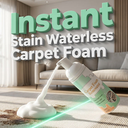 🔥Promotion à durée limitée : 50 % de réduction !🔥 Mousse détachante sans eau pour tapis avec serviette