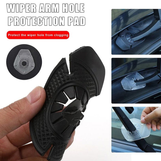 Coussinets de protection en silicone pour les trous des bras d'essuie-glace de voiture