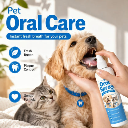 Spray nettoyant buccal pour animaux de compagnie 100 ml