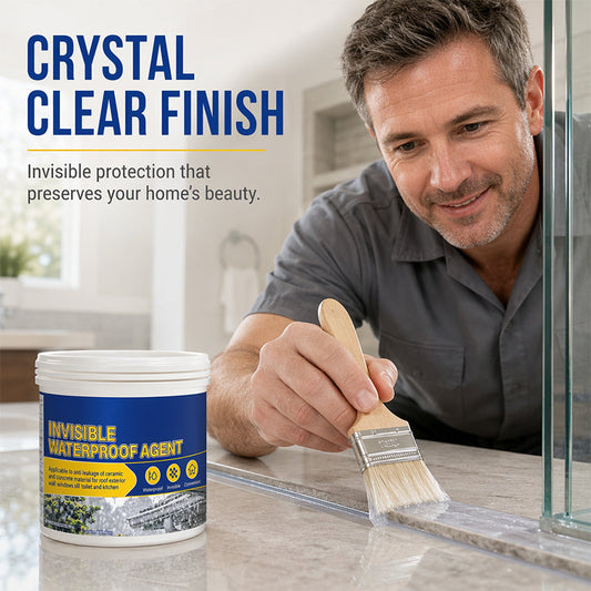 Mastic d'étanchéité invisible et transparent pour toiture, mur et lavabo, 100 g