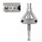 🔩 50 % DE RÉDUCTION MAINTENANT ! Extracteur de vis cassées en acier haute résistance – Extraction et prise 2 en 1, pour vis bloquées, filetages et tiges coincées