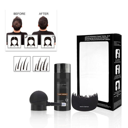 🔥‑50% PROMO FLASH💇‍♀️ Ensemble fibres capillaires pour cheveux clairsemés, masque les zones de calvitie instantanément ✨
