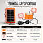 ☀️ 50 % DE RÉDUCTION MAINTENANT ! Panneau solaire portable en matériau résistant – Recharge et alimentation 2 en 1, pour téléphones, batteries et appareils, camping et urgence