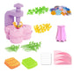 Kit éducatif de presse à fleurs à faire soi-même pour enfants