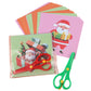 Kit de bricolage ludique de découpage de papier pour enfants
